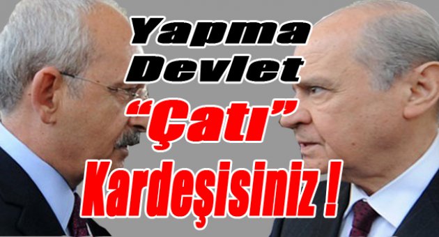 Bahçeli çatı kardeşine "dalkavuk" dedi...