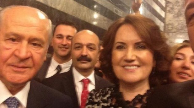 Bahçeli Meral'i Çizdi Onları Çekti