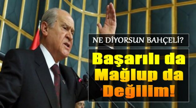 Bahçeli Ne Dediği Anlaşılmıyor...