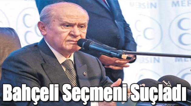 Bahçeli Özeleştiri Yapmadı Seçmeni Suçladı