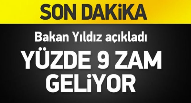 Bakan açıkladı: Elektrik ve gaza zam geliyor