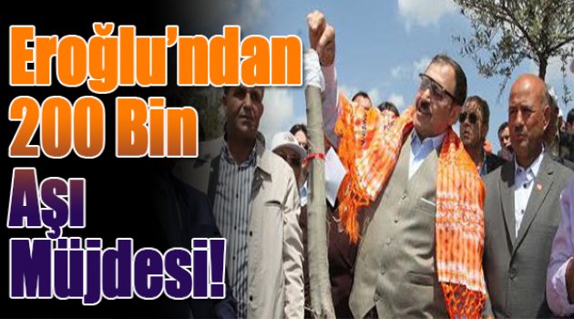 Bakan Eroğlu’ndan İzmir’e 200 bin aşı müjdesi!