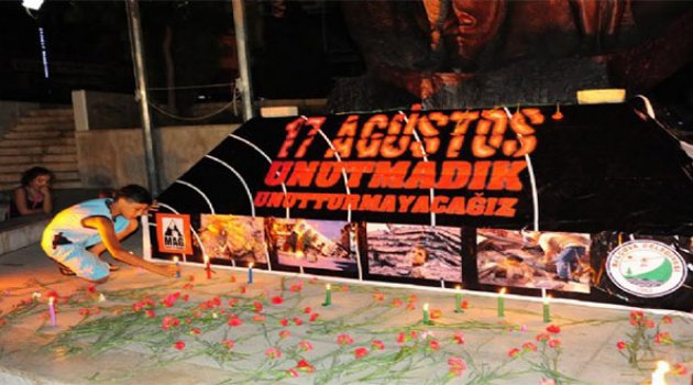 Balçova Büyük Felaketin Acısını Unutmadı!