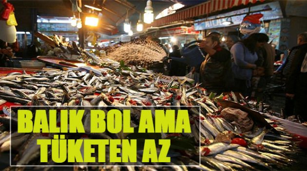 Balık Bol Ama Tüketen Az...