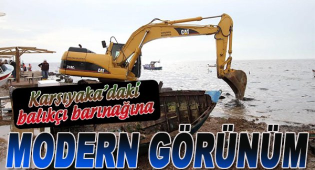 Balıkçı Barınağı’na modern görünüm