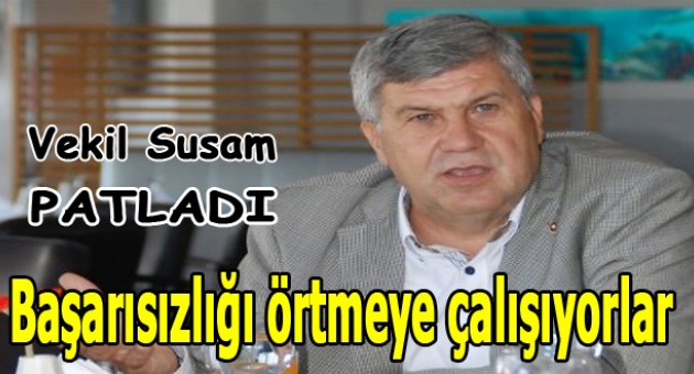 Başarısızlıklarını örtme çabası