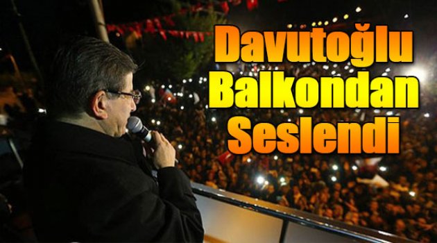 Başbakan Davutoğlu Konya'da Hemşerilerine Hitap Etti