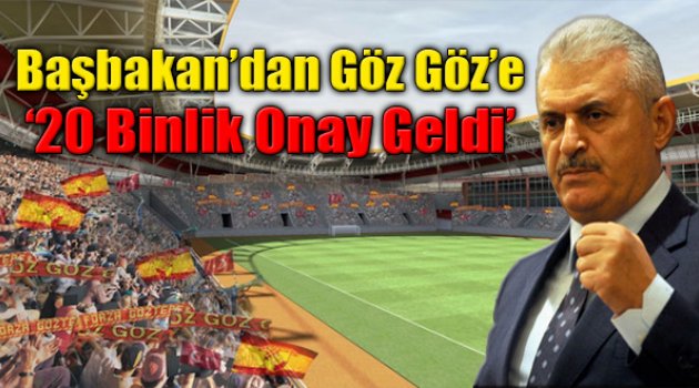 Başbakan Yıldırım'a 20 Bin Teşekkürü