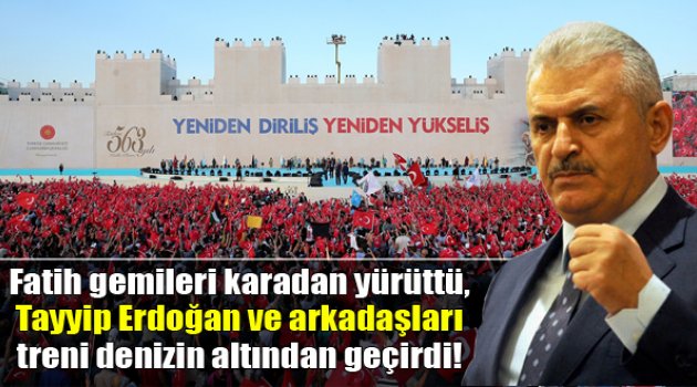 Başbakan Yıldırım'dan Fetih Mesajları...