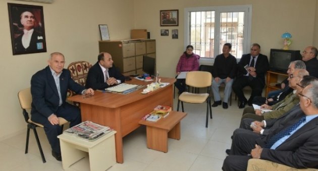 Başkan Arslan Maltepe Mahalle Muhtarı İle Buluştu