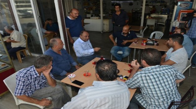 Başkan Arslan'dan Ata Sanayi Esnafına Ziyaret