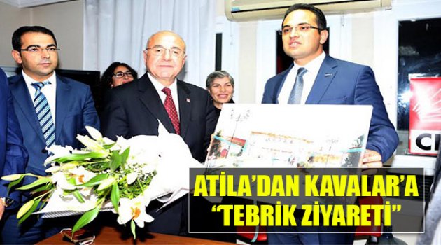 Başkan Atila’dan Kavalar’a Tebrik Ziyareti