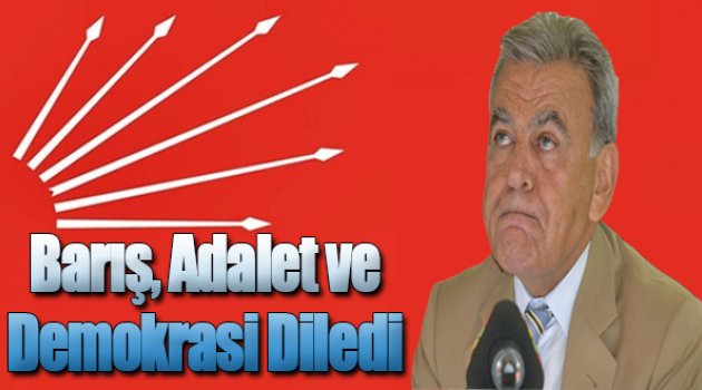 Başkan Kocaoğlu, “Barış, adalet ve demokrasi” diledi