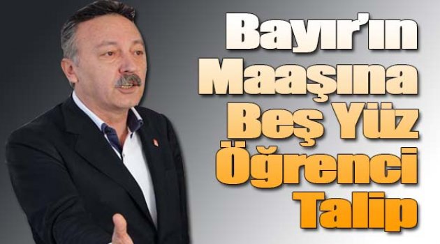 Bayır'ın Maaşına Hücum Var