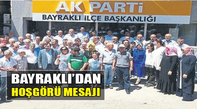Bayraklı’dan Hoşgörü Mesajı