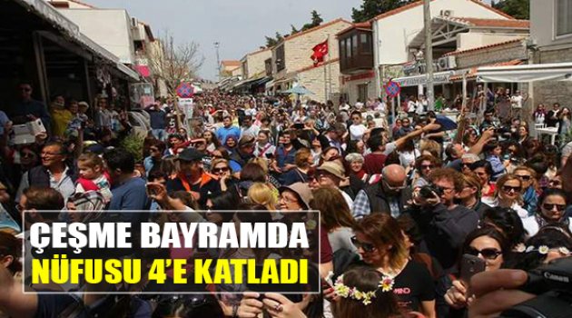 Bayramda Nüfusu 4'e Katladı