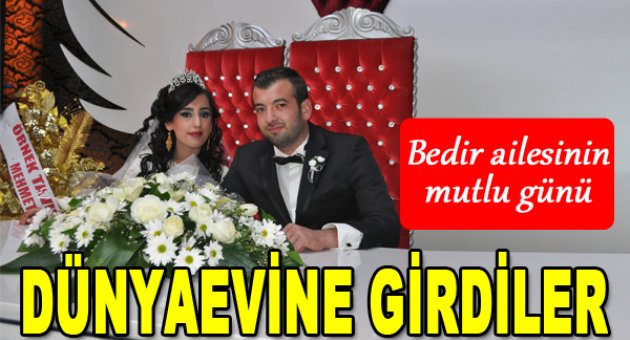 Bedir ailesinin mutlu günü...