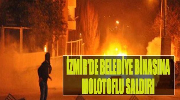 Belediye Hizmet Binasına Molotof Kokteyli Atıldı