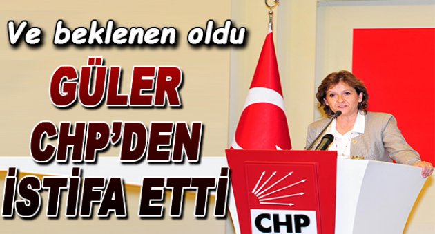 Birgül Ayman Güler CHP'den istifa etti!