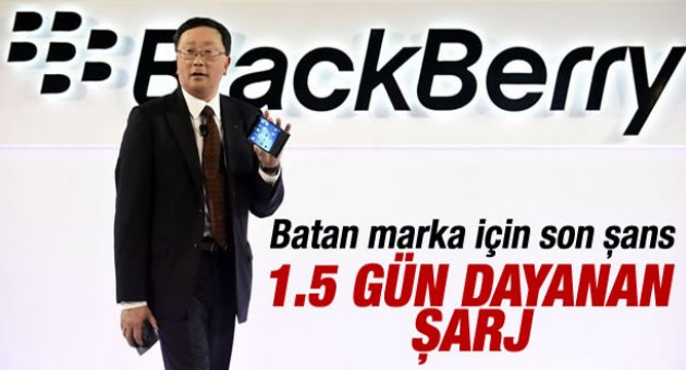 BlackBerry yeni telefonu Passport&#039;u tanıttı