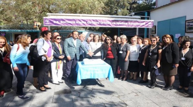 Bornova Belediyesi’nden Kadın Kooperatifi’ne Bina Desteği