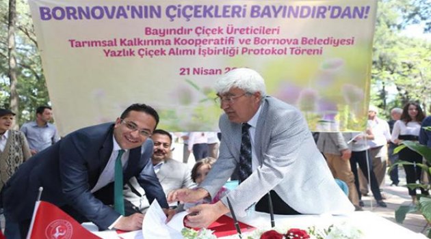 Bornova Çiçeklerle Renklenecek