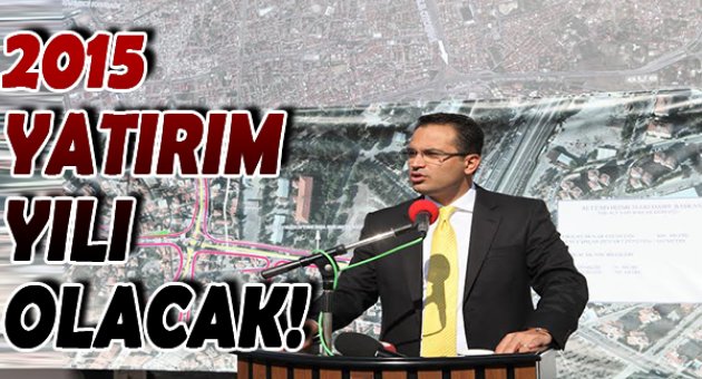 Bornova’da 2015 yatırım yılı olacak