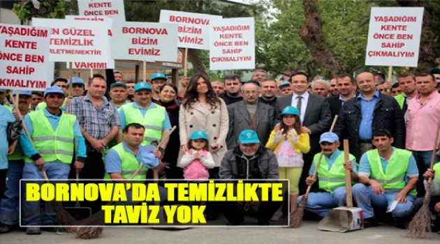 Bornova’da Temizlikte Taviz Yok