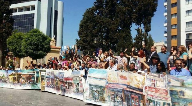 Bornova’da Uluslararası Suluboya Festivali'ne muhteşem kapanış