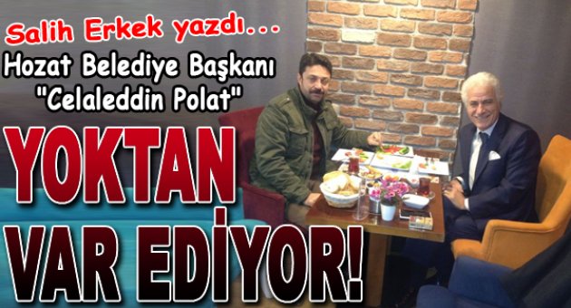 Bu Başkan yoktan var ediyor!