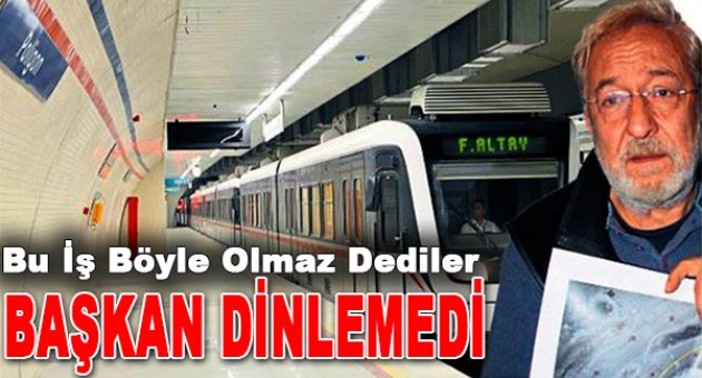 "Bu iş böyle olmaz" demişler Başkan dinlememiş!