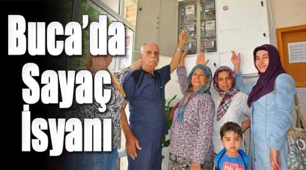 Buca Evka 1'de Vatandaşın Sayaç İsyanı