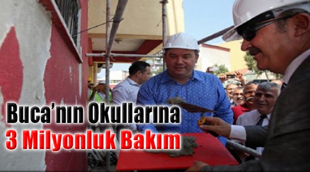 Buca Okullarına 3 Milyonluk Bakım!