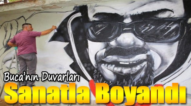 Buca'nın Duvarları Sanatla Boyandı