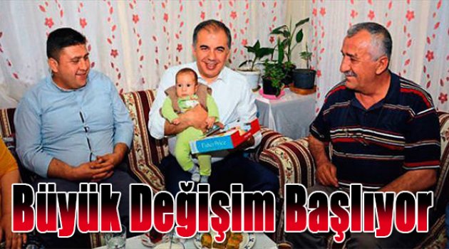 Büyük değişim başlıyor