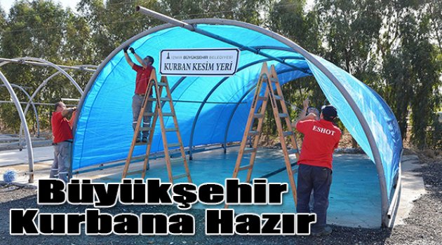 Büyükşehir Kurbana Hazır