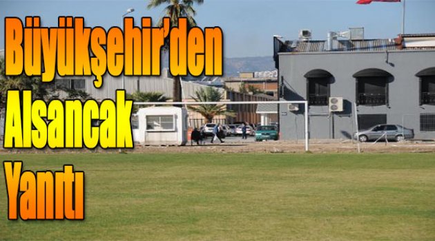 Büyükşehir'den 'Gençlik ve Spor'a Alsancak Yanıtı!