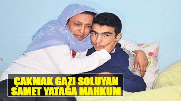 Çakmak Gazı Soluyan Samet Yatağa Mahkum