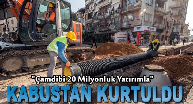 Çamdibi kabustan kurtuldu