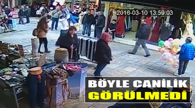 Cani Esnaf Suriyeli Çocuğu Yere Çarptı!