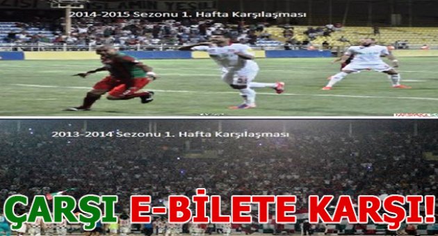 Çarşı, E-Bilet&#039;e karşı