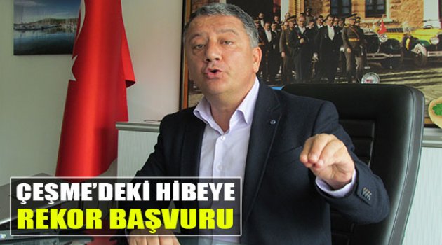 Çeşme&#039;deki 50 Binlik Hibeye Rekor Başvuru