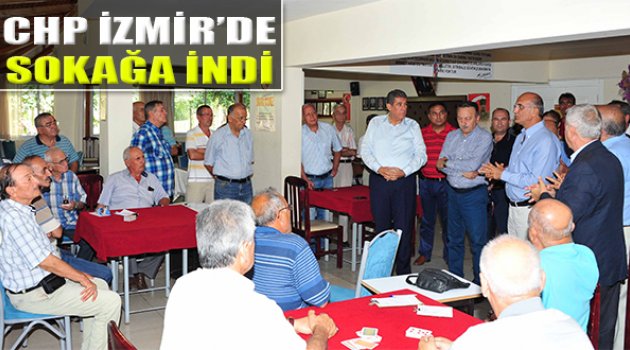 CHP İzmir, Miting İçin Sokaklarda