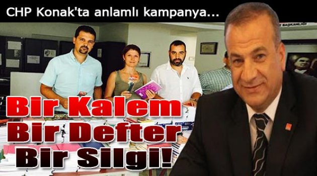 CHP Konak'tan Anlamlı Kampanya
