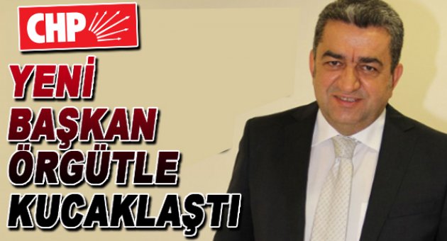 CHP yönetimi başkanla kucaklaştı