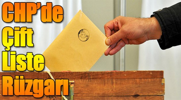 CHP'de Çift Liste Rüzgarı