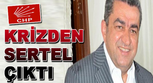 CHP'de il baskanlığı krizinden Serter cıktı