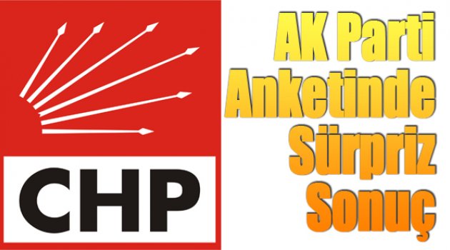 CHP'de Koalisyon İçin ak Parti Anketi