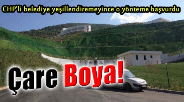 CHP'li Belediyeden de Bu Beklenirdi!