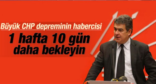 CHP'li Süheyl Batum yeni istifalar için tarih verdi
